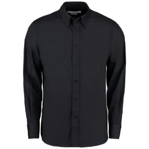 Kustom Kit Long Sleeve Tailored City Business Shirt