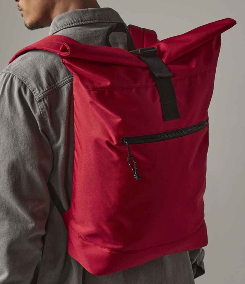 BagBase Recycled Roll-Top Backpack