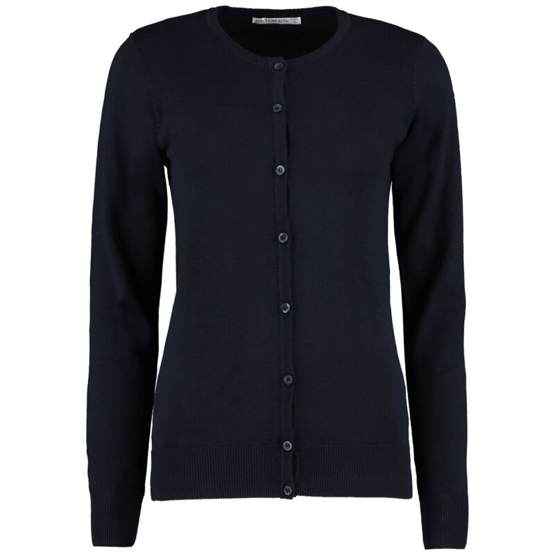 Kustom Kit Ladies Arundel Round Neck Cardigan