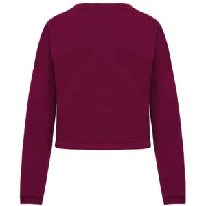 Native Spirit Ladies Oversized Cropped Sweatshirt