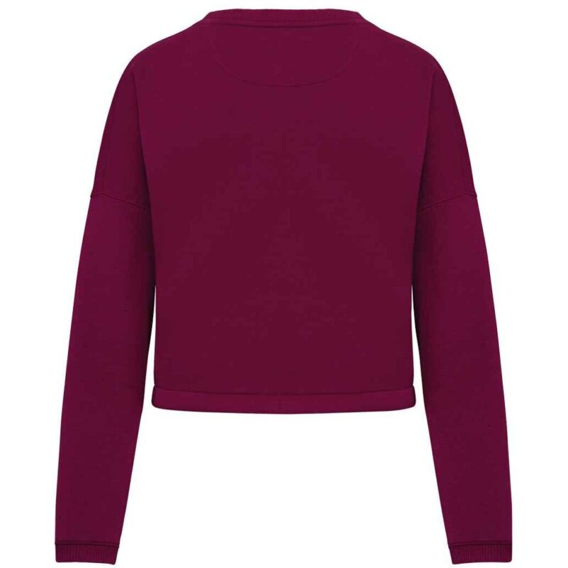 Native Spirit Ladies Oversized Cropped Sweatshirt