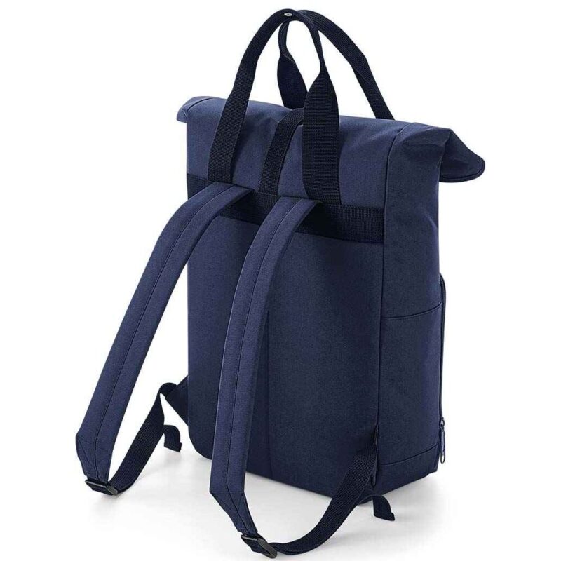 BagBase Recycled Twin Handle Roll-Top Backpack