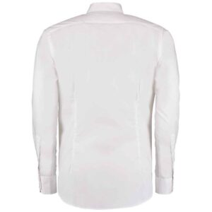 Kustom Kit Long Sleeve Slim Fit Business Shirt