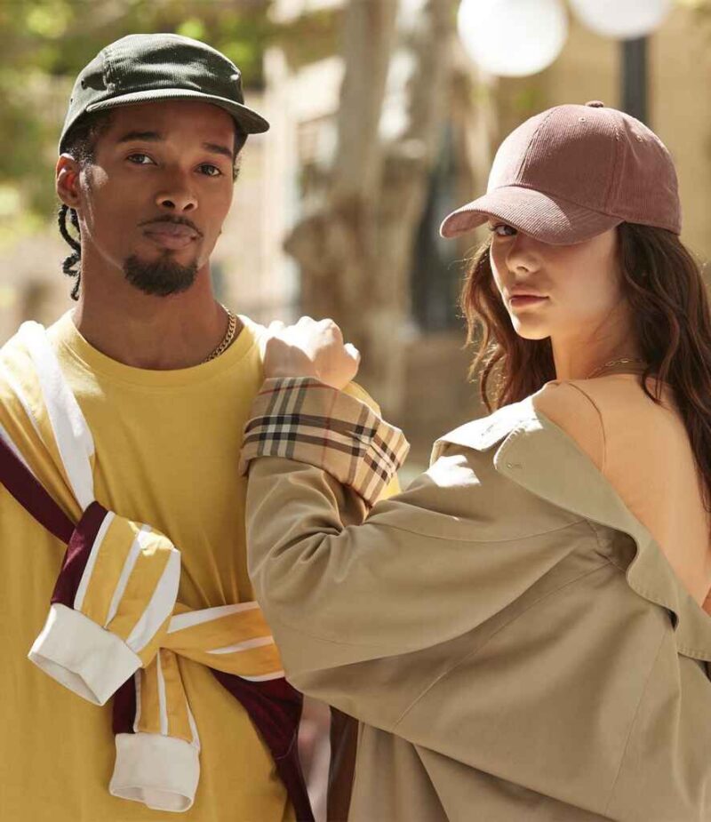 Beechfield EarthAware Organic Cord Baseball Cap
