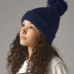 Beechfield Kids Reflective Bobble Beanie