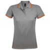Grey Marl/Orange