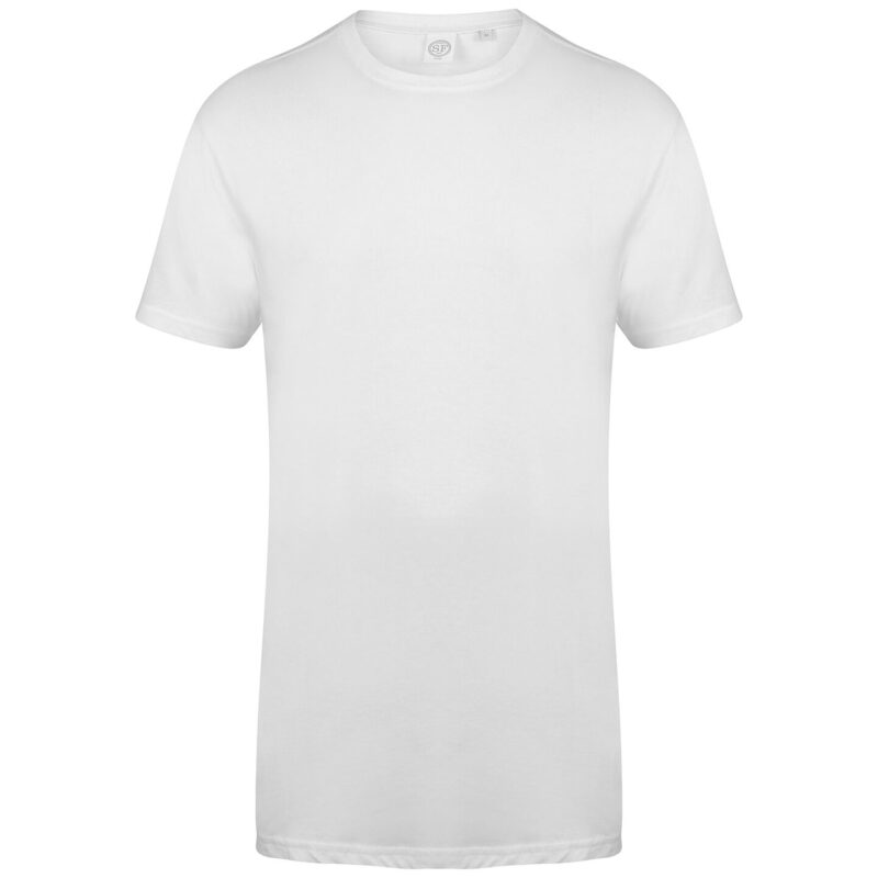 SF Clothing Longline Dipped Hem T-Shirt