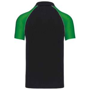 Kariban Baseball Cotton Pique Polo Shirt