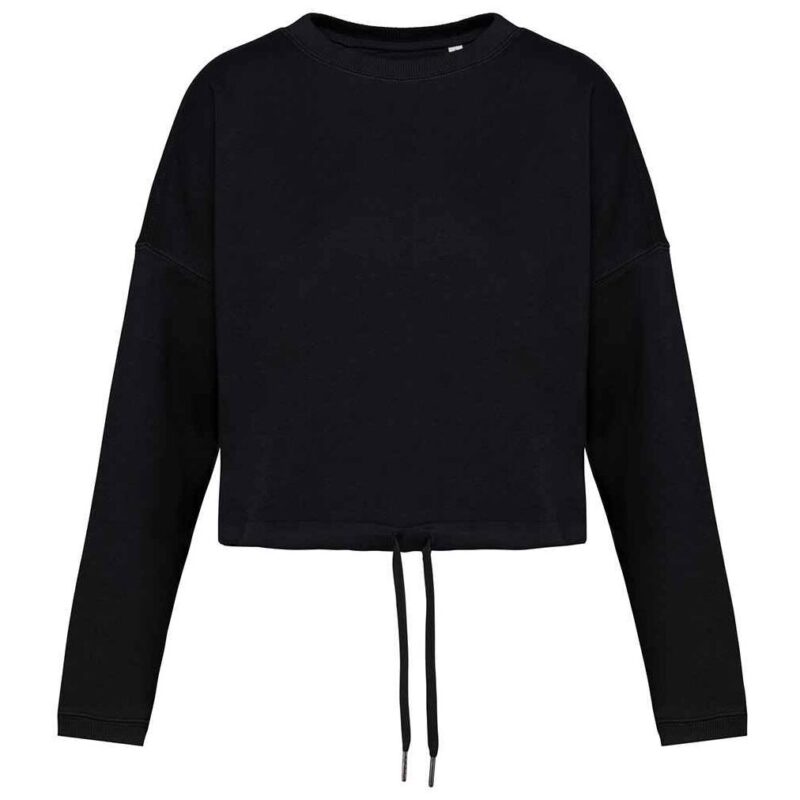 Native Spirit Ladies Oversized Cropped Sweatshirt