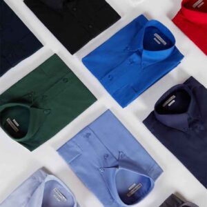 Kustom Kit Premium Short Sleeve Classic Fit Oxford Shirt