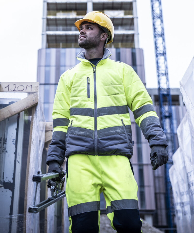 Regatta High Visibility Two Tone Thermal Baffle Jacket
