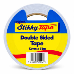 Stikky Tape Double Sided Sticky Tape 12mm x 33m
