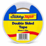 Stikky Tape Double Sided Sticky Tape 50mm x 33m