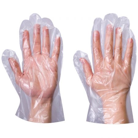 Supertouch PE Disposable Gloves Clear