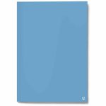 U.Stationery A4 Refill Ruled Pad Blue Journal Planner Book Writing
