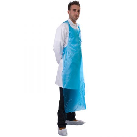 Supertouch 60 Micron PE Aprons Flat-Packed