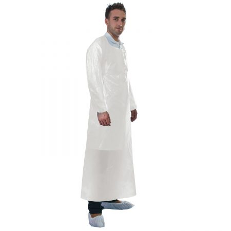 Supertouch PE Apron With Sleeves