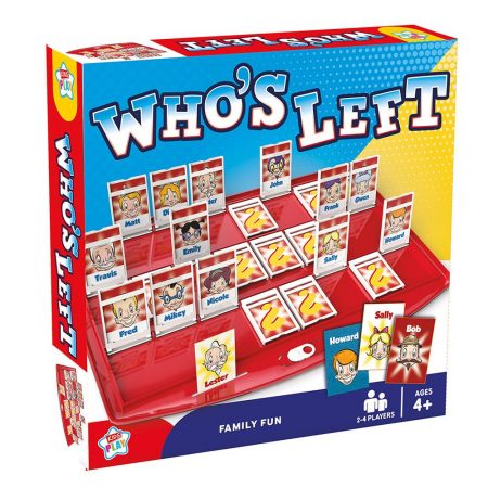 Kids Play Who's Left Game 2-4 Play Ages 4+