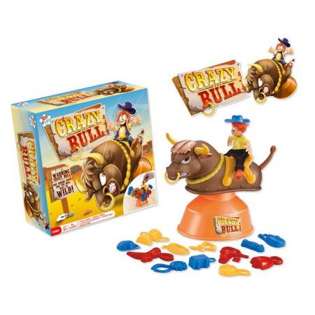 Kids Play Crazy Bull Game Play 1+ Ages 5+