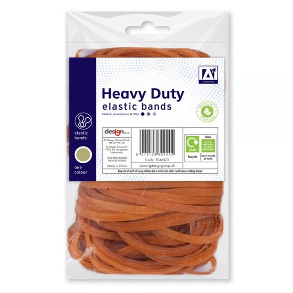 A* Stationery Heavy Duty Strong Elastic Rubber Bands
