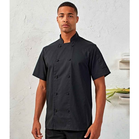 Premier Coolchecker® Short Sleeve Chef's Jacket