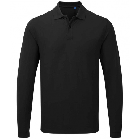 Premier  Essential Unisex Long Sleeve Polo Shirt