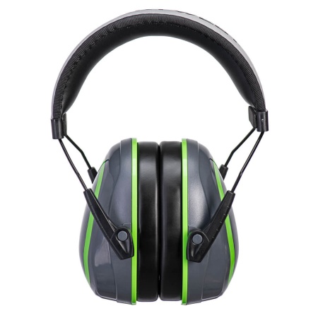 Portwest HV Extreme Ear Defenders Low Grey/Green PW72