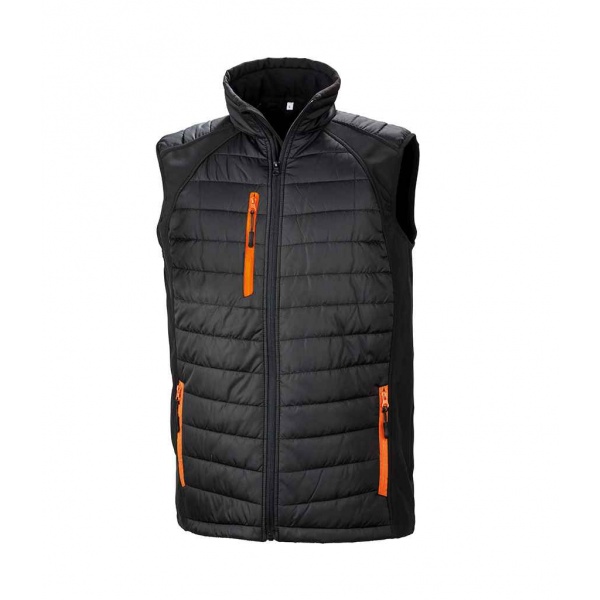 Result Genuine Recycled Compass Padded Gilet
