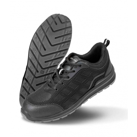 Result Work-Guard All Black SRA SB Safety Trainers