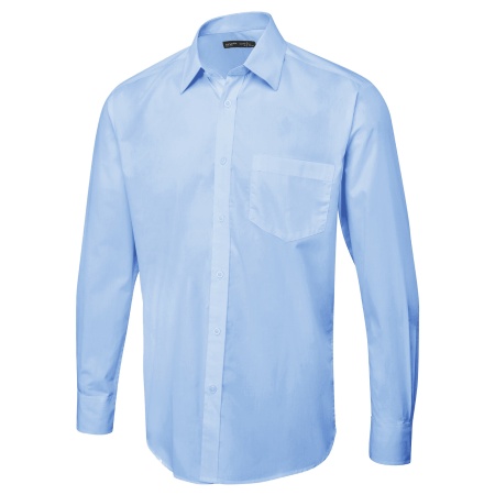 Uneek UC713 Men's Long Sleeve Poplin Shirt