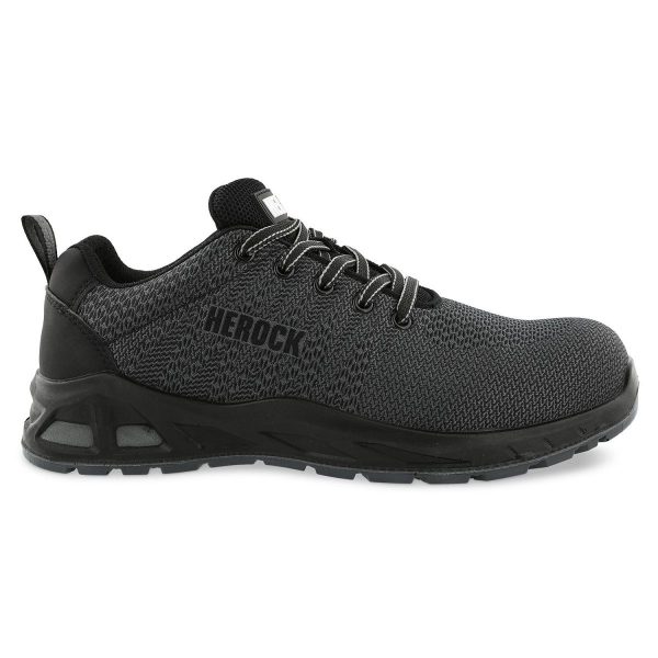 Herock Titus S1P Safety Trainers Grey