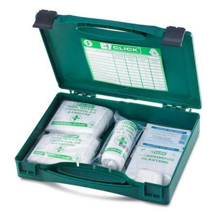 click medical one person first aid kit boxed