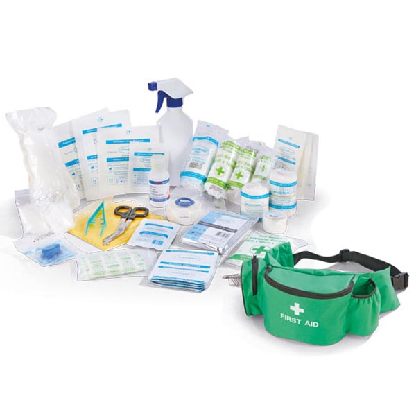 click medical single person first aid kit bumbag