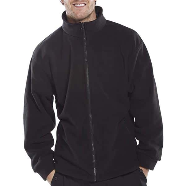 Click Fleece Jacket (Black) | Workwear | Pronto Direct®