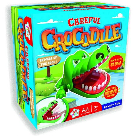 Kids Play Careful Crocodile 2-4 Players Age 3+