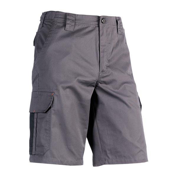 Herock Tyrus Water Repellent Work Shorts (Grey & Black) | Pronto Direct®