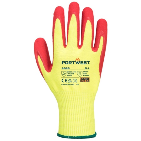 Portwest Vis-Tex HR Cut Glove - Nitrile