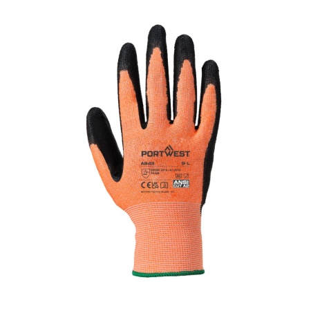 Portwest Amber Cut Glove - Nitrile Foam