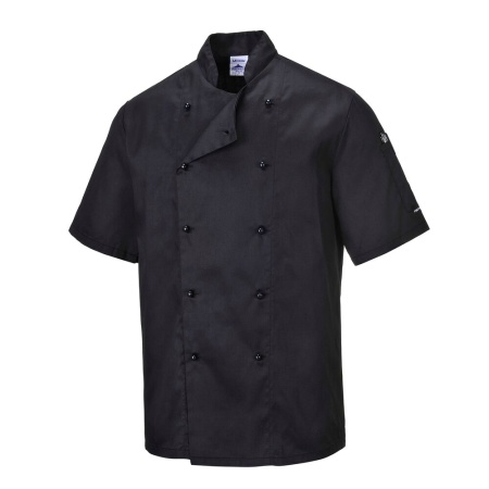Portwest Kent Chefs Jacket Short Sleeve