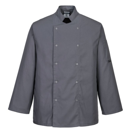 Portwest Suffolk Chefs Jacket Long Sleeve
