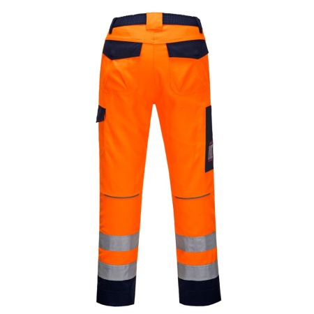 Portwest Modaflame RIS Orange/Navy Trousers