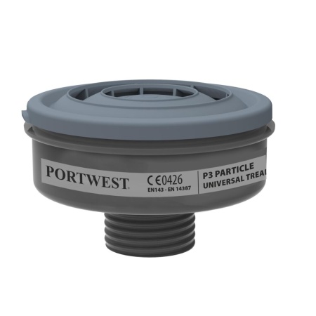 Portwest P3 Particle Filter Universal Thread Black P946