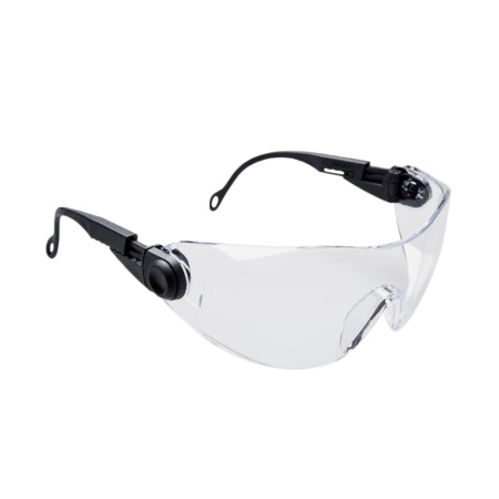 Portwest Contoured Safety Spectacles Clear PW31