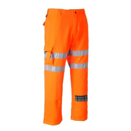 Portwest Hi-Vis Rail Work Trousers