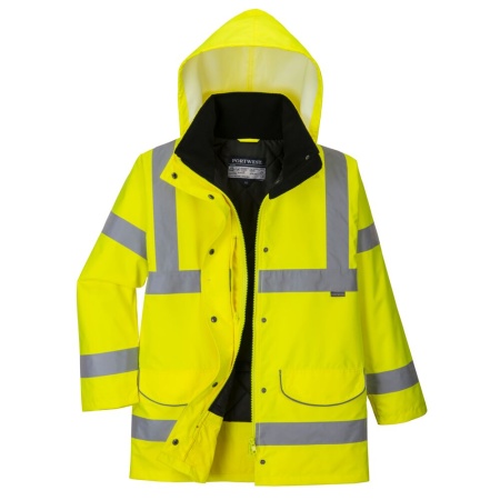 Portwest Hi-Vis Women's Traffic Jacket Yellow S360