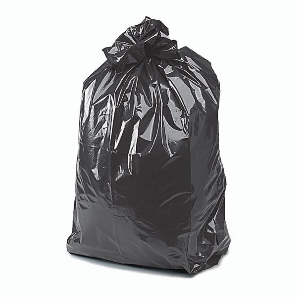refuse black bin bags